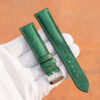 ostrich leather watch strap