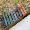 Green Sea Snake Leather Watch Strap