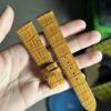 Yellow Alligator Leather Watch Strap