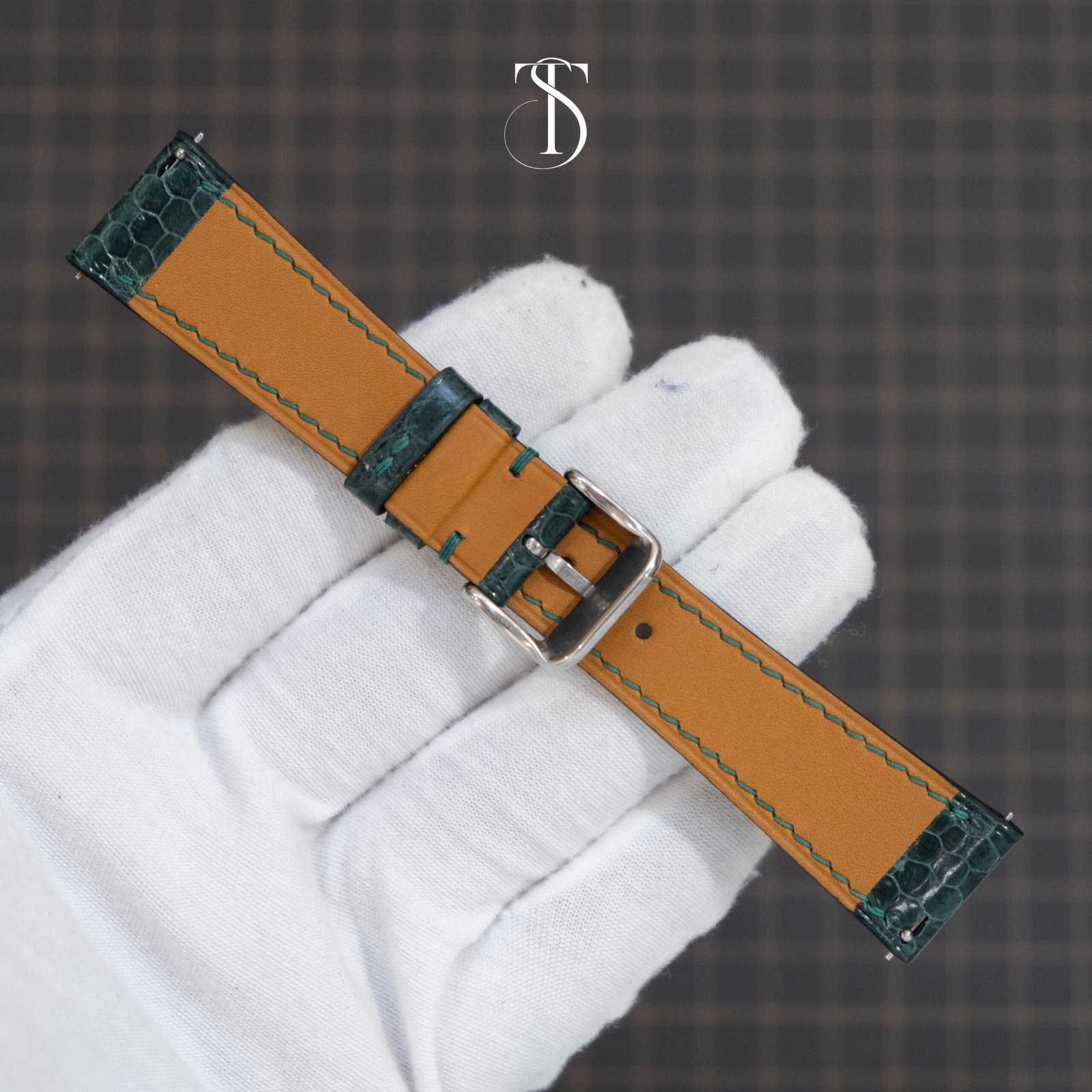 Green Sea Snake Watch Strap - Image 4