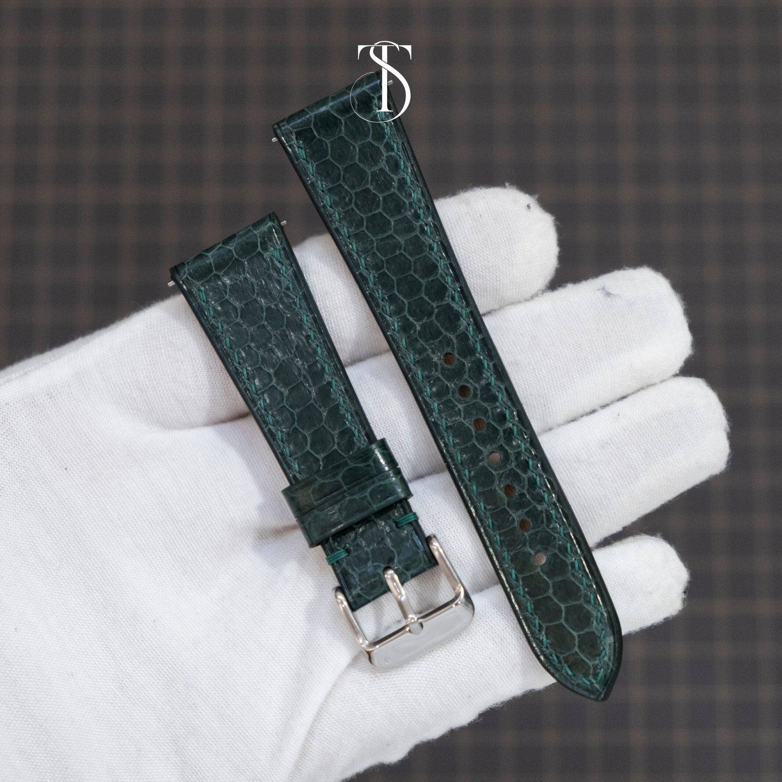 Green Sea Snake Watch Strap (2)