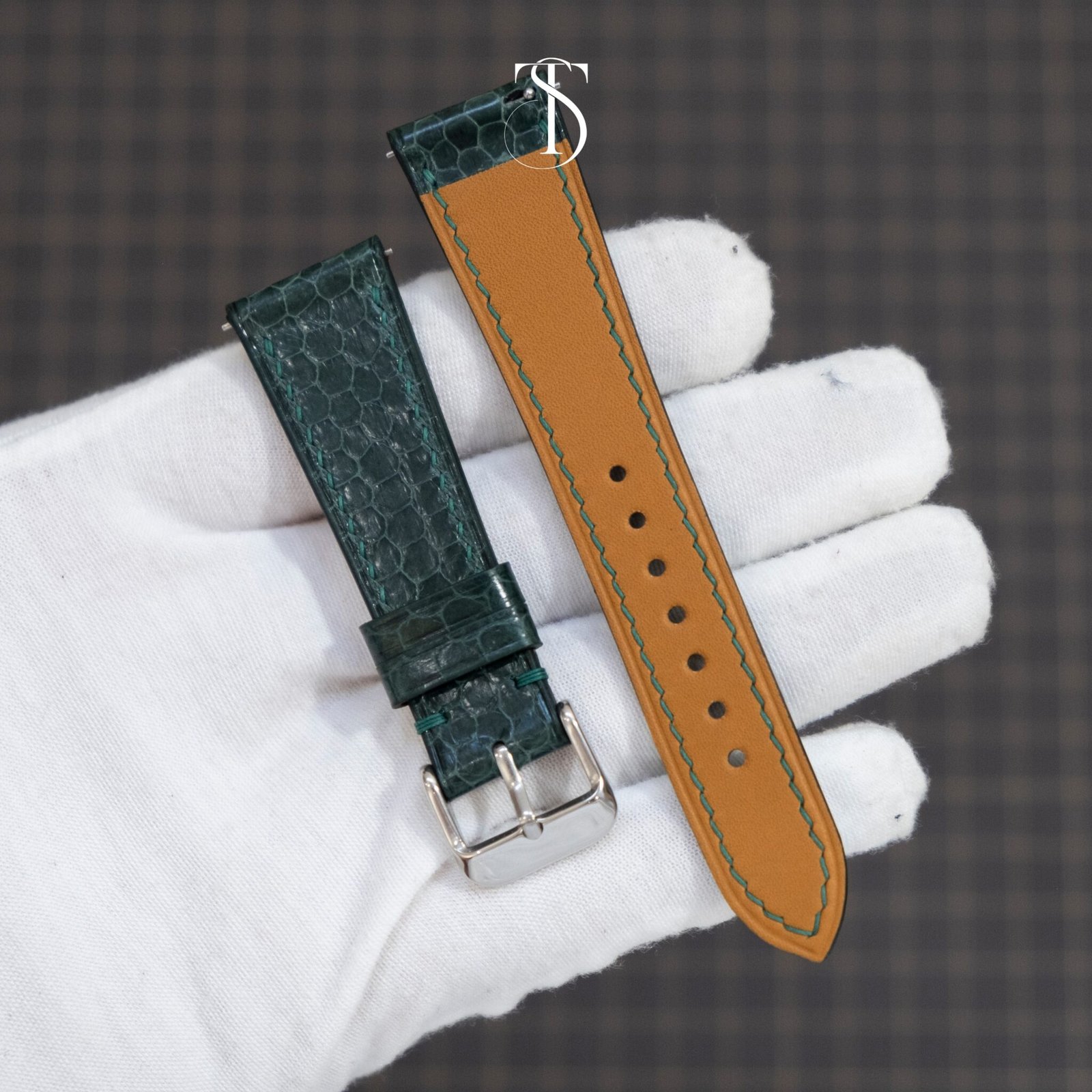Green Sea Snake Watch Strap 3