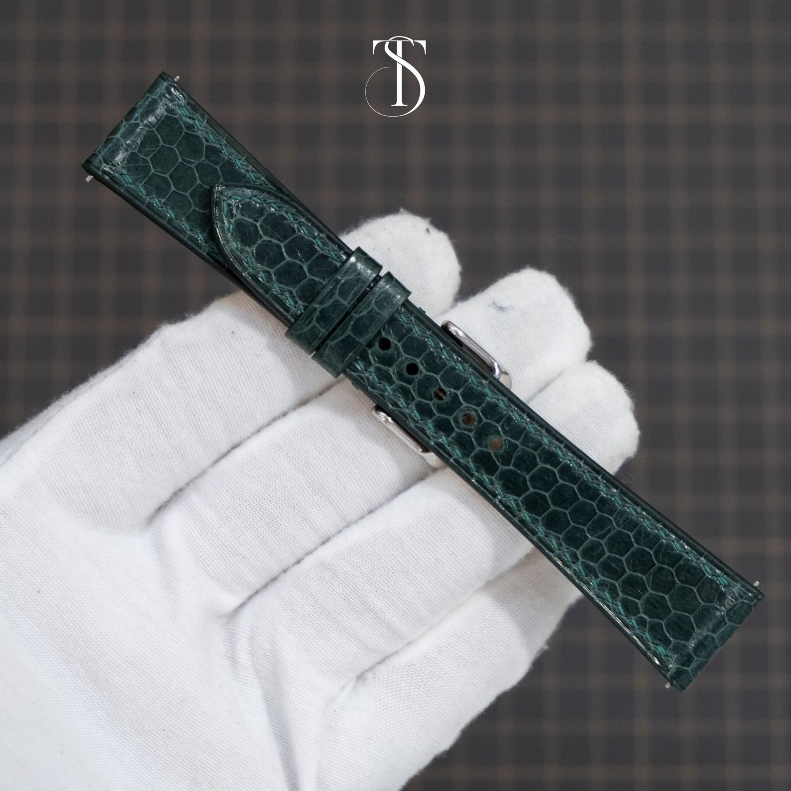 Green Sea Snake Watch Strap 5
