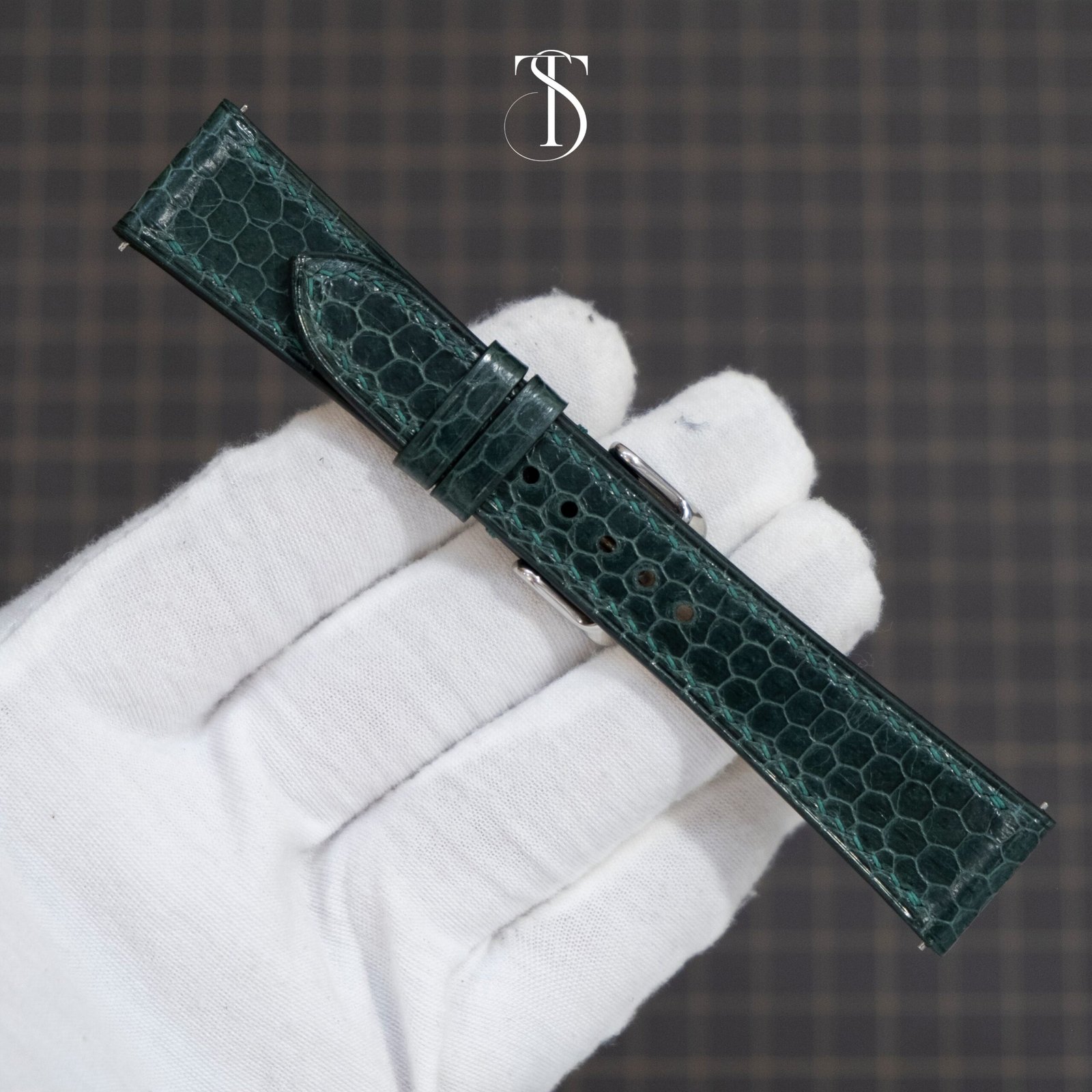 Green Sea Snake Watch Strap - Image 5