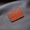 Alligator Leather Card Holder