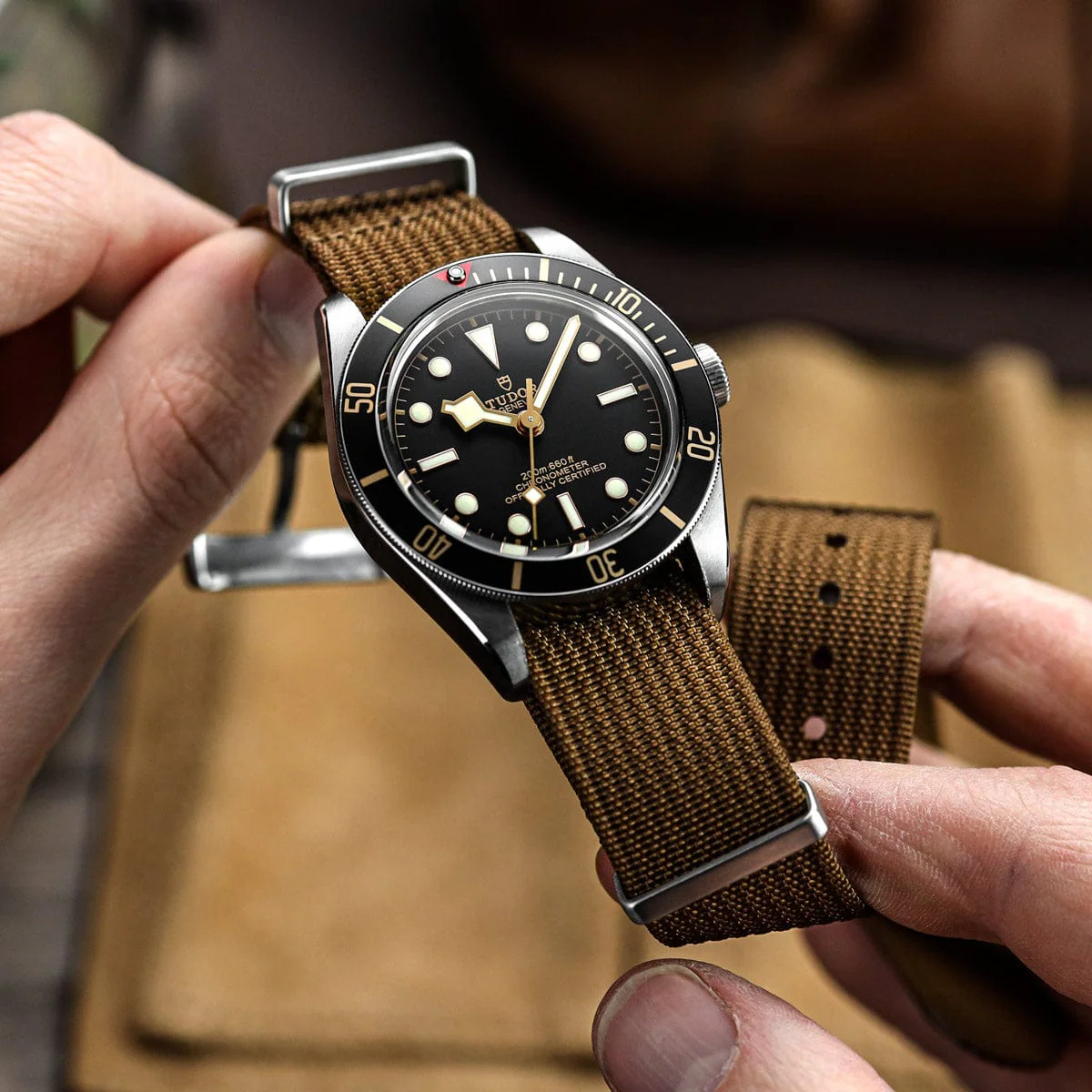 watch straps watchgecko ridge nato watch strap yellow
