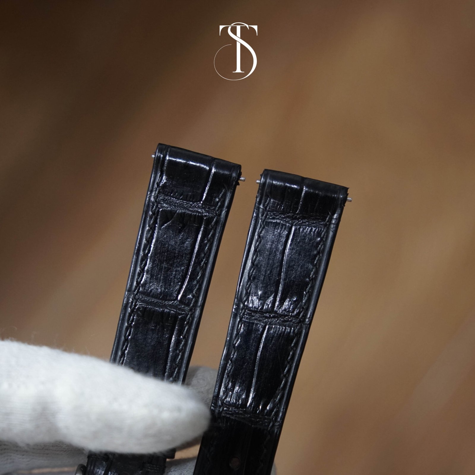 Black Alligator Strap 3