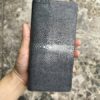 Black Stingray Long Wallet For Men