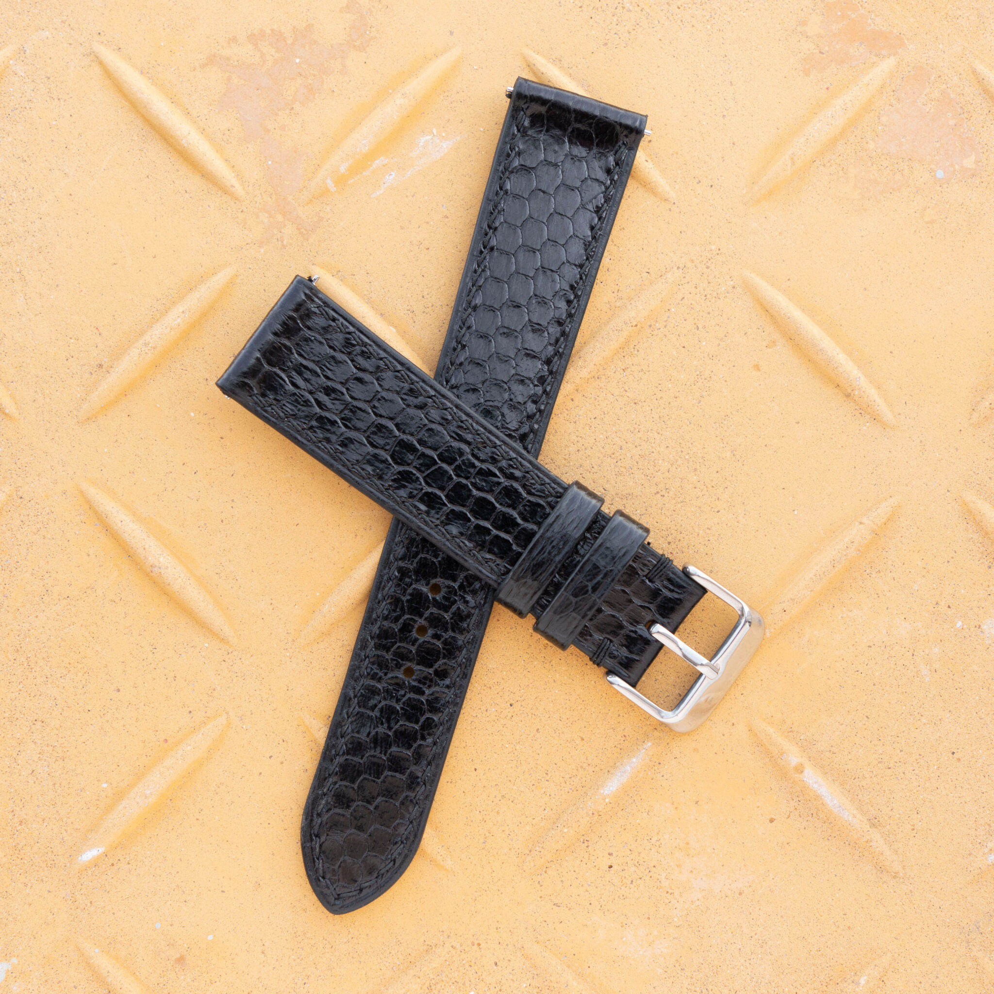 black sea snake watch strap 2
