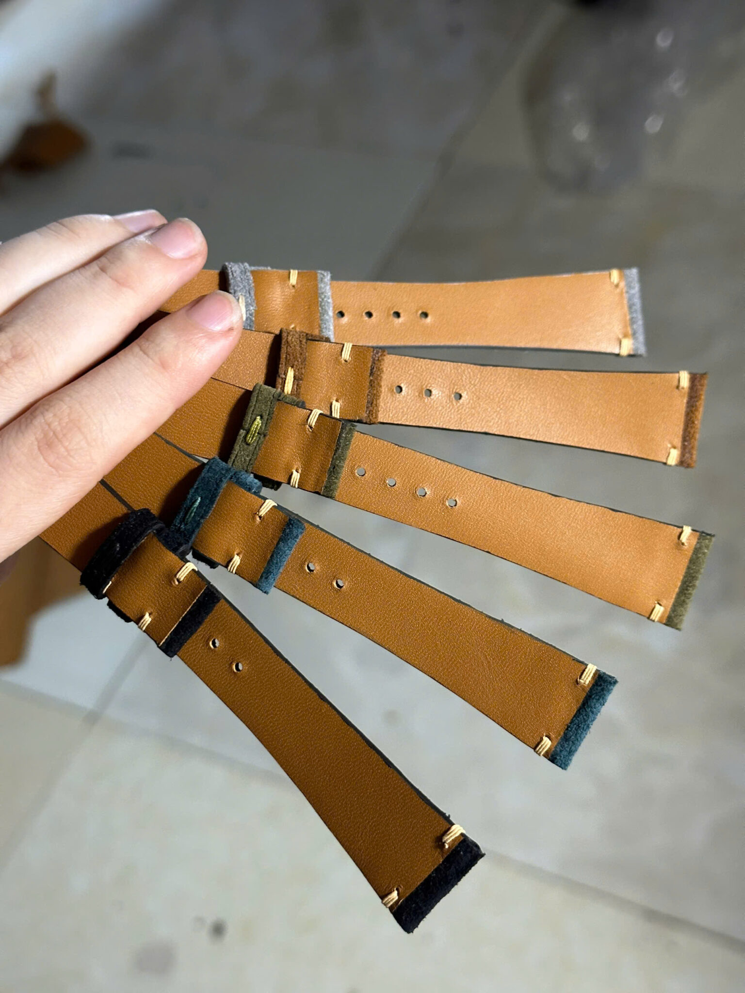 suede leather watch band 10
