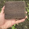 Brown Shark Double Side Bifold Leather Wallet