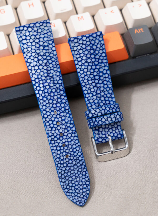 Blue Stingray watch strap
