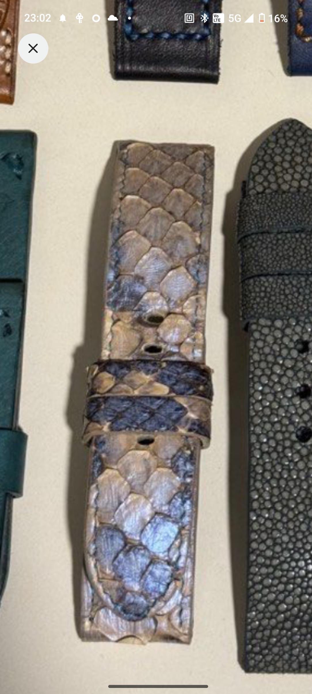 MTO Snake Skin for 39mmmax