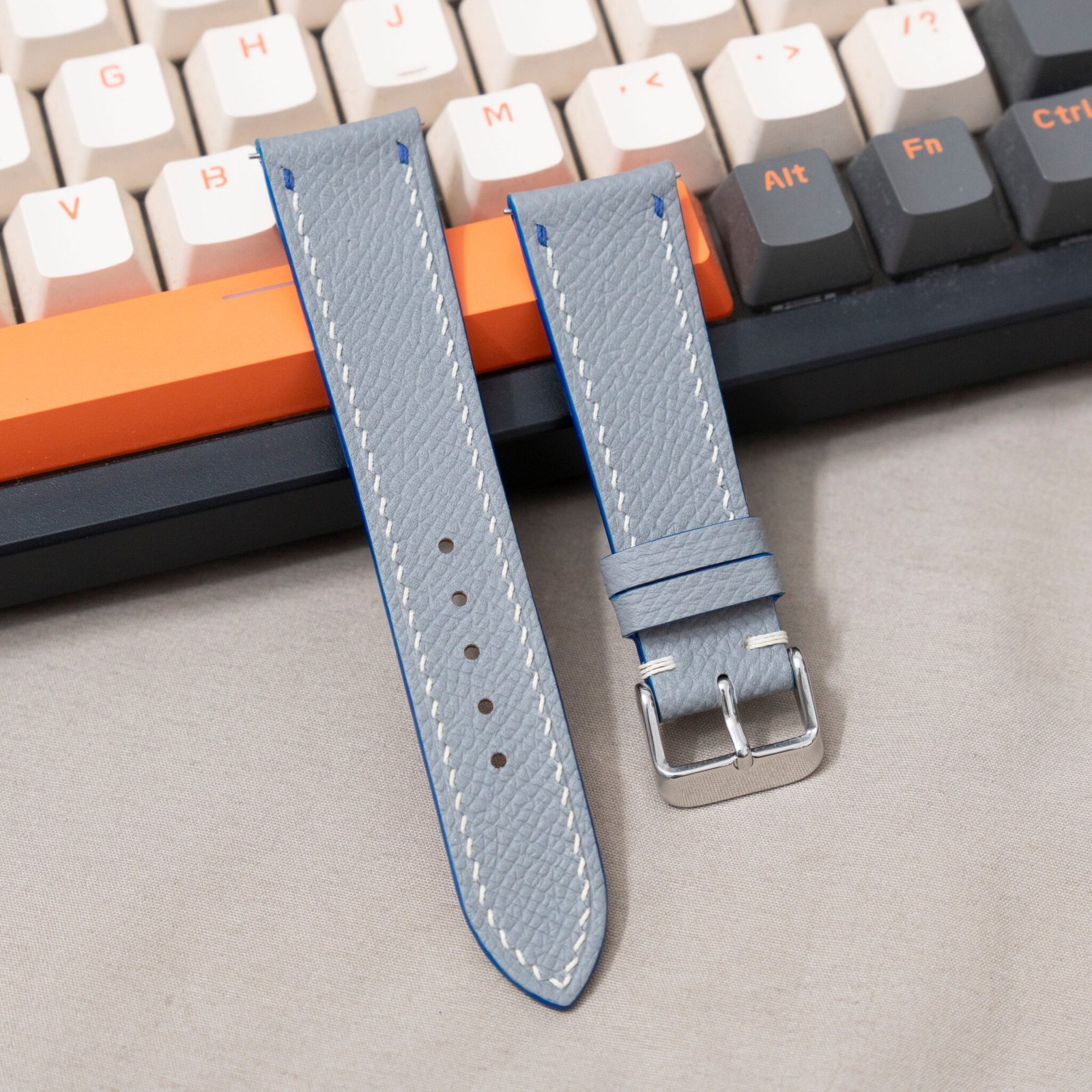 Grey Epsom Watch Strap