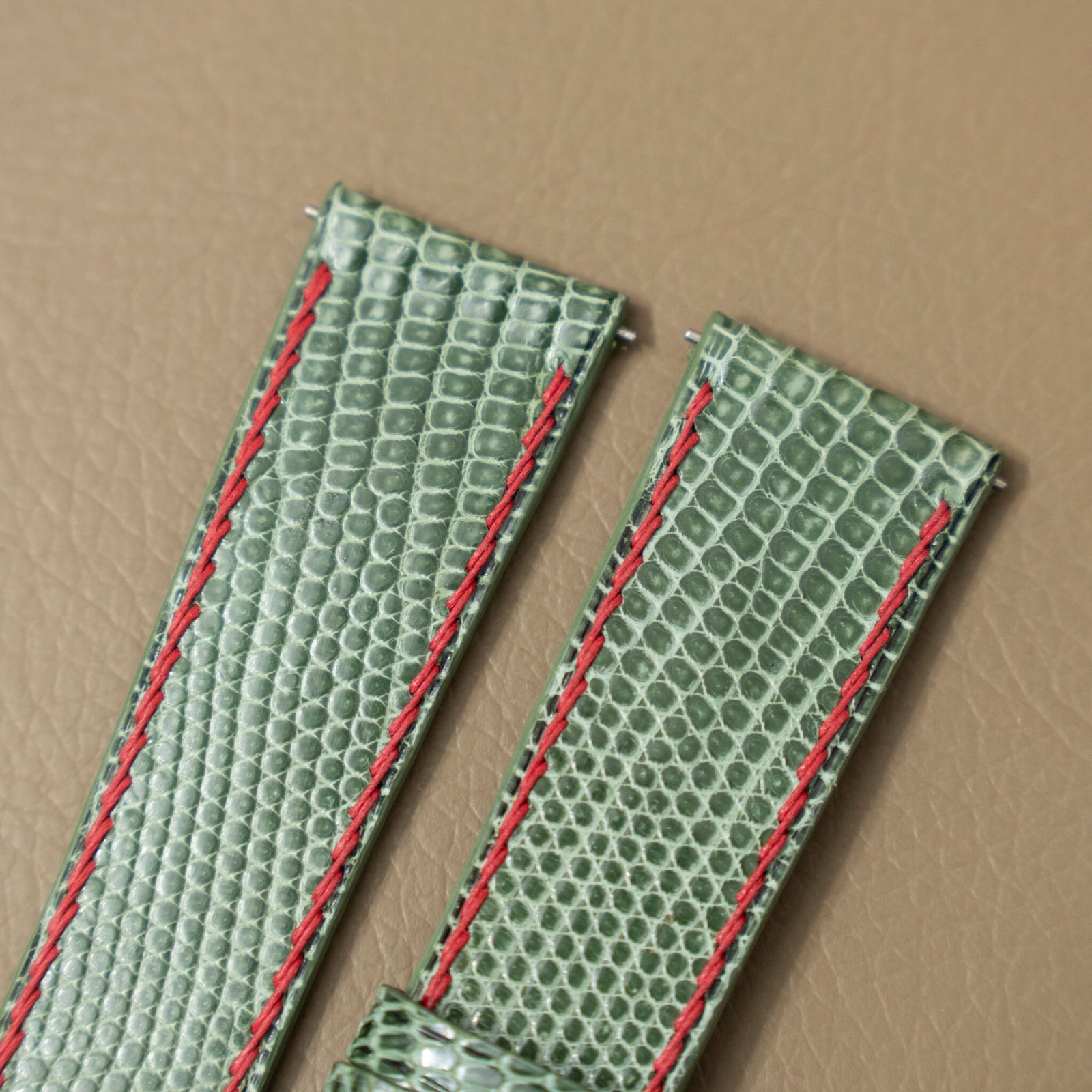 light green lizard watch strap 5