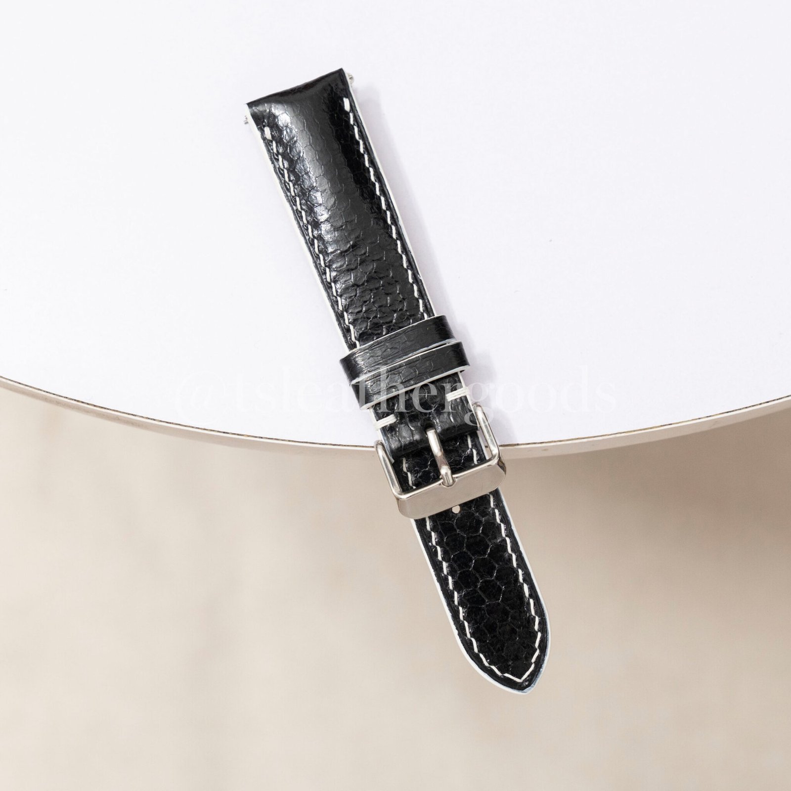 black sea snake watch strap 1