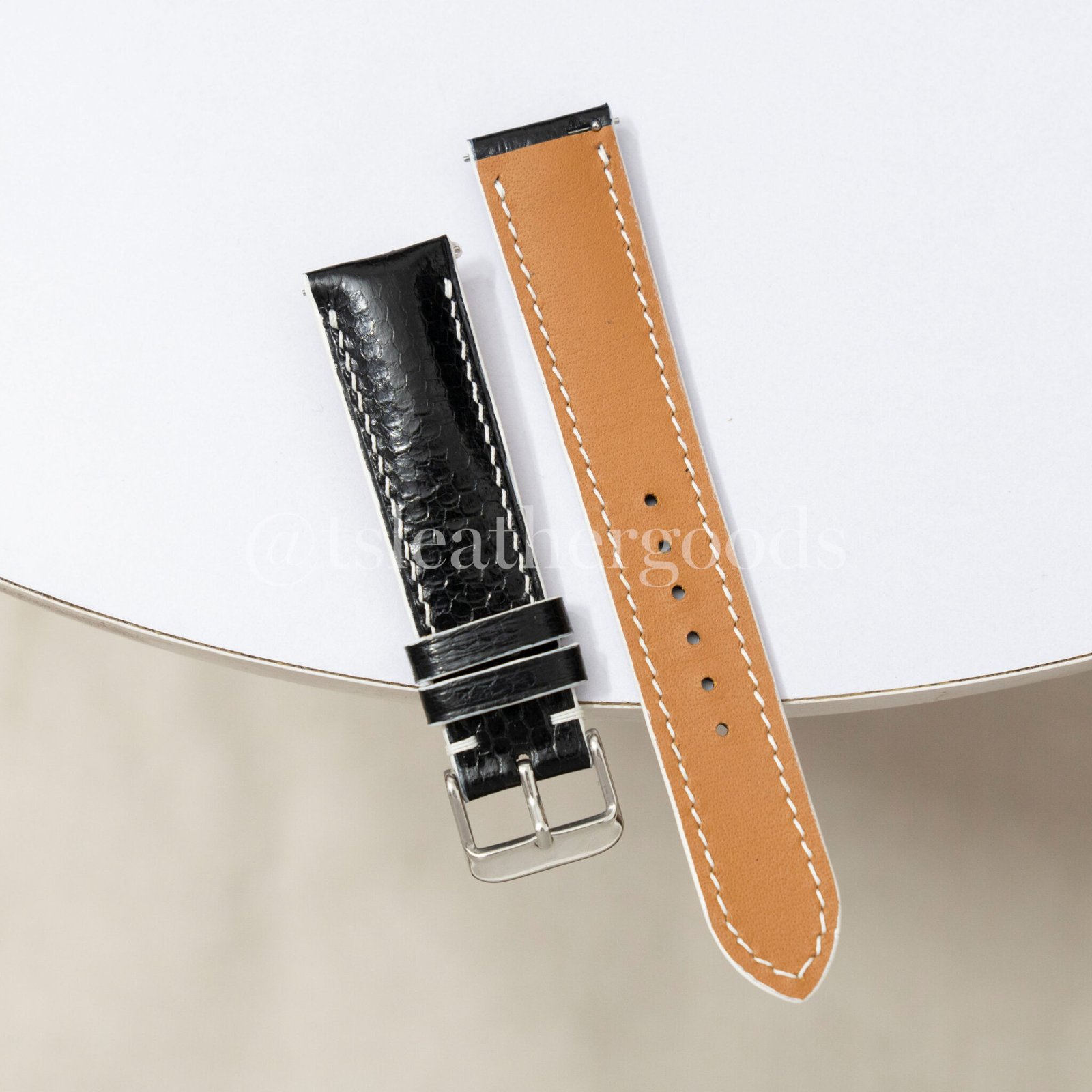 black sea snake watch strap 3