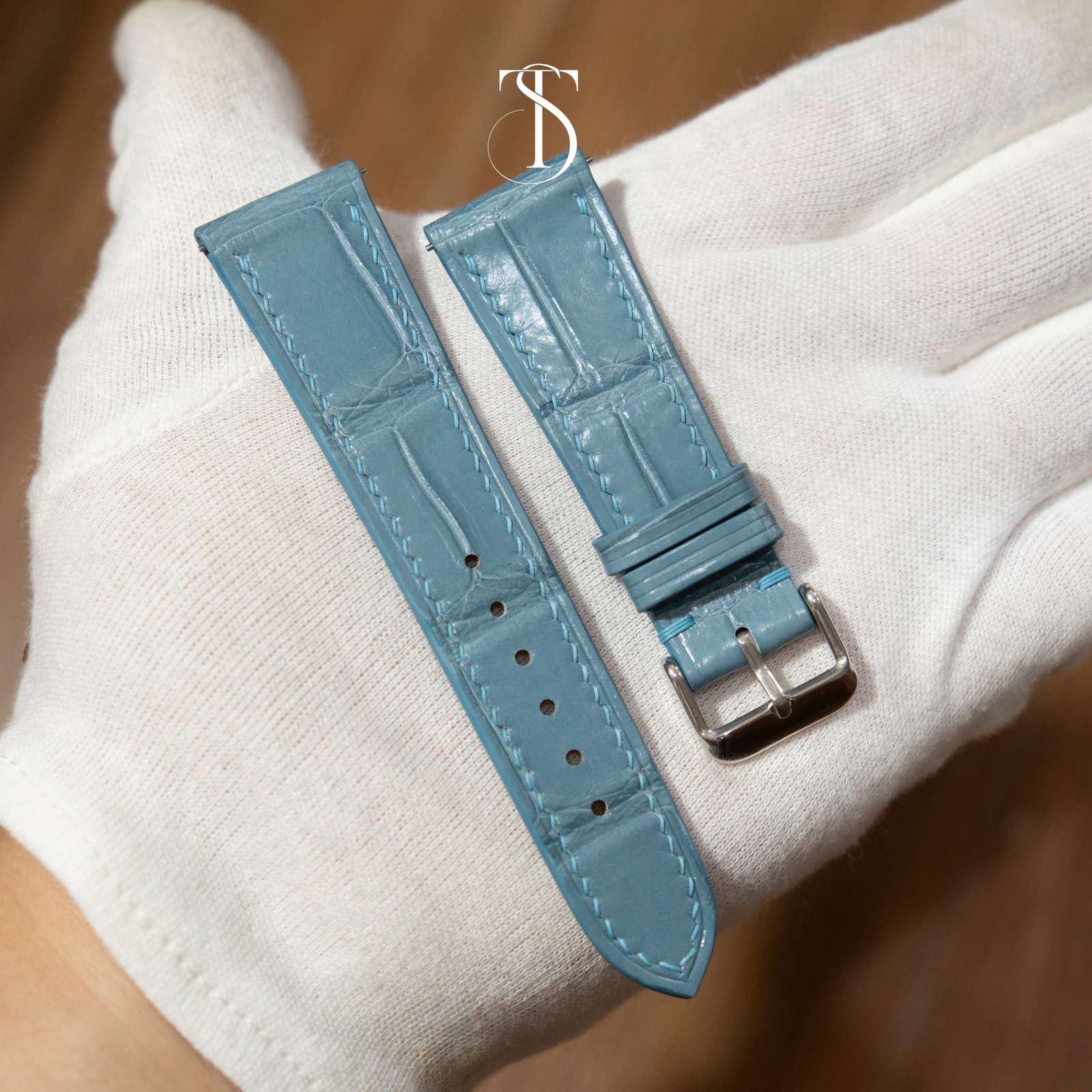 Alligator Leather Watch Strap