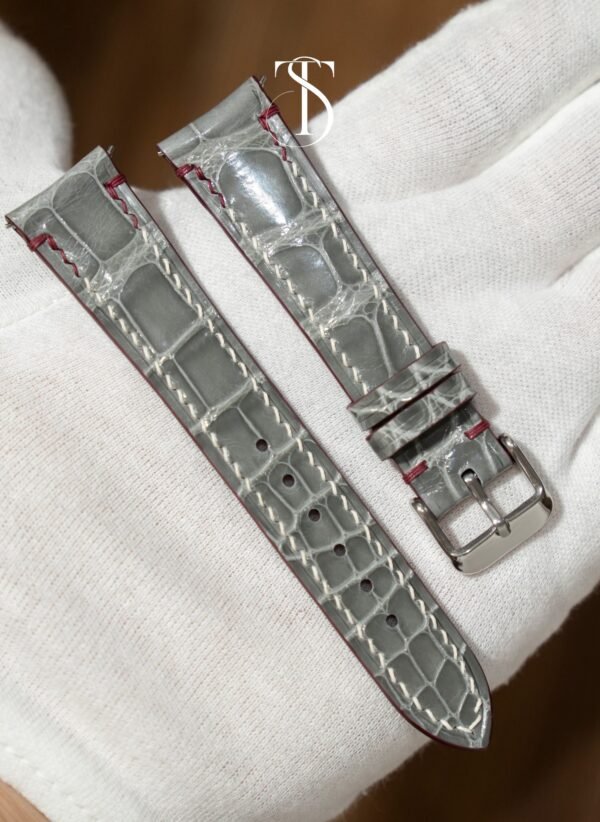 Grey Alligator Strap