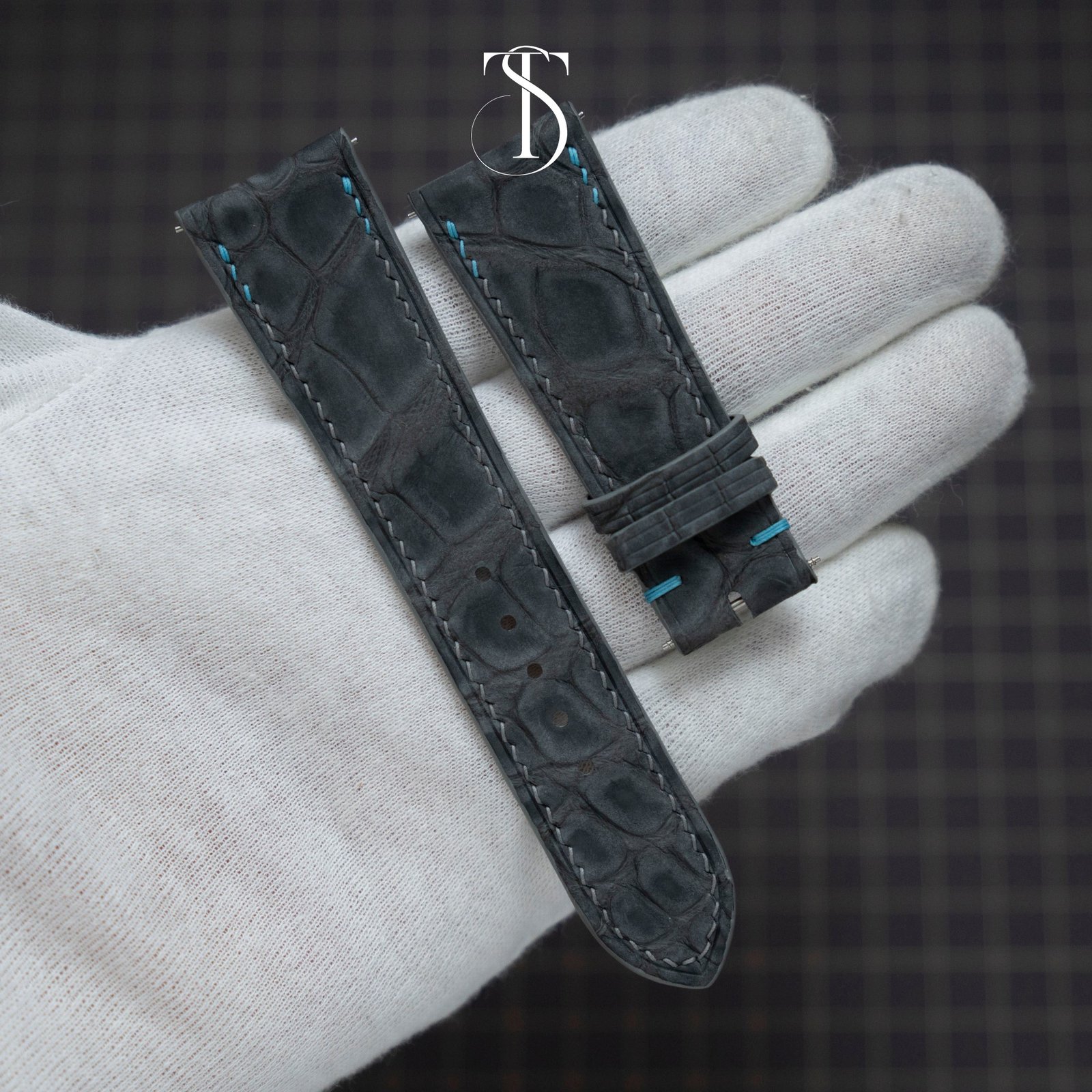 Nubuck Alligator Strap for M.A.D