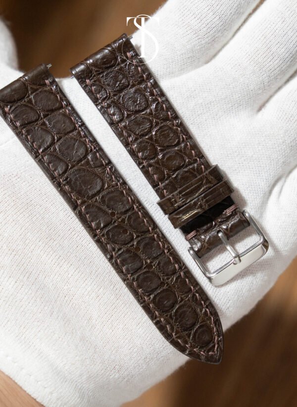 Brown Alligator Strap
