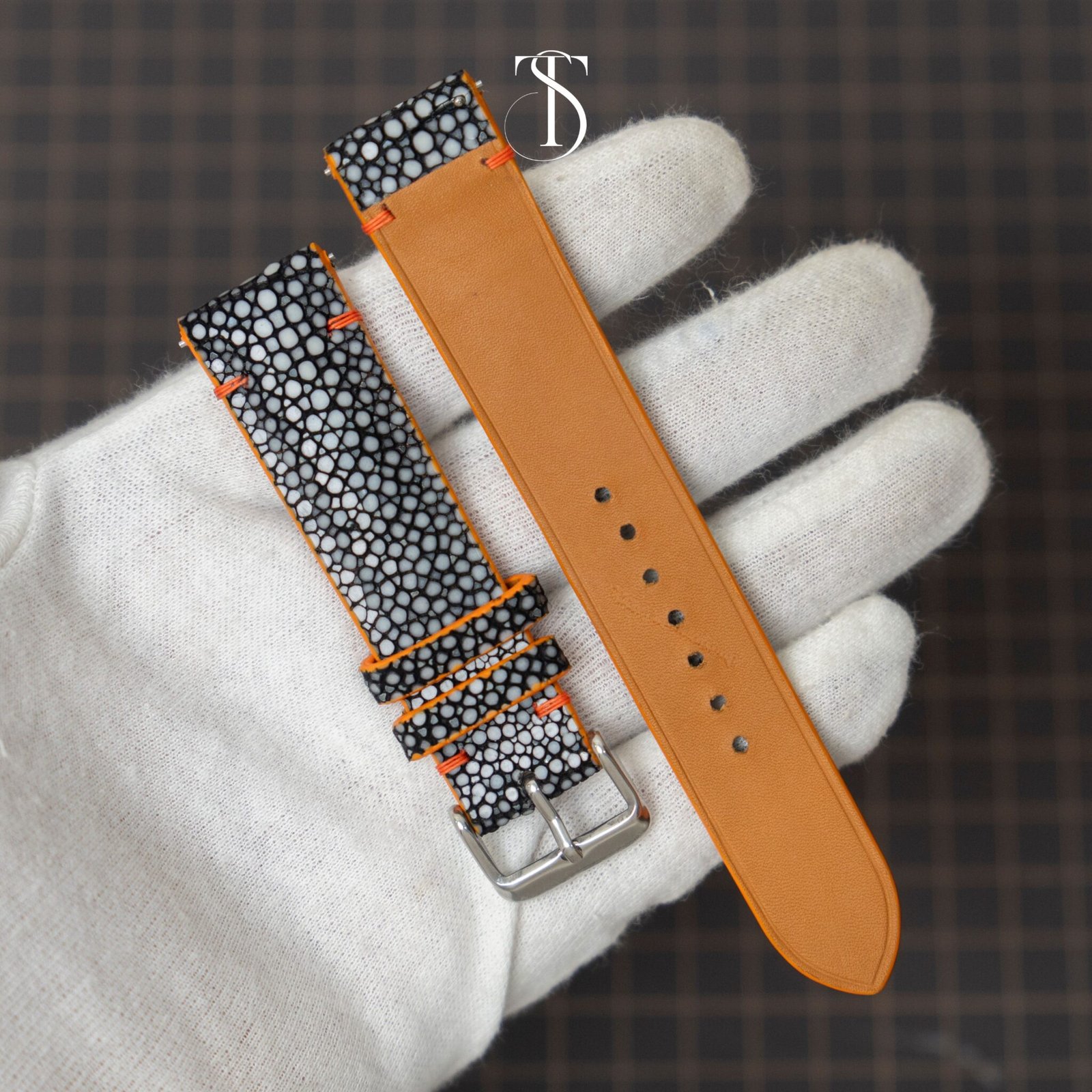 Black Pearl Stingray with Orange Accent 2