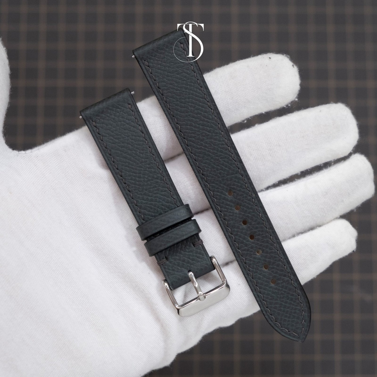 Dark Green Epsom Watch Strap