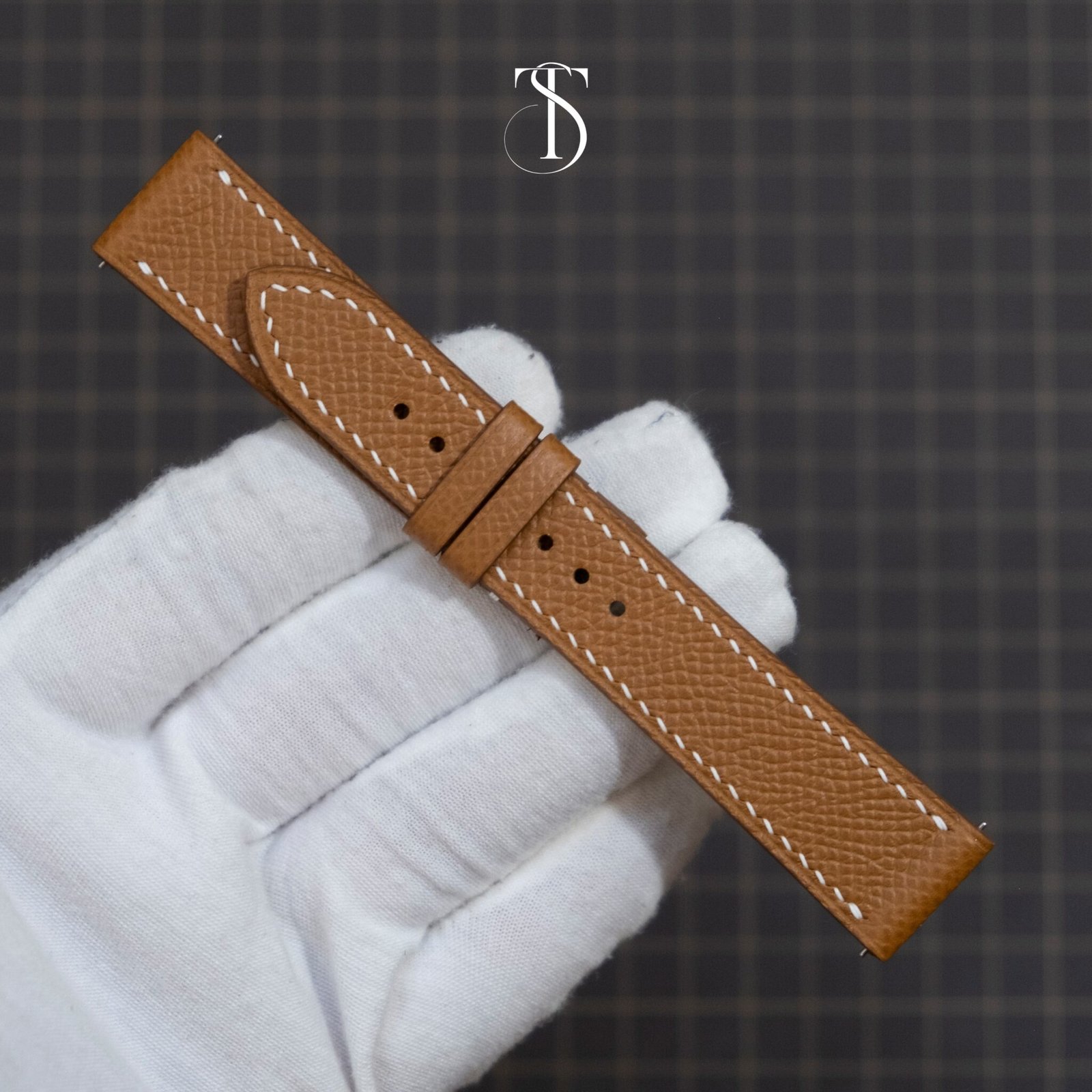 Gold Epsom Strap 1 Custom