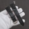 Grey Ostrich Nubuck Santos Strap (2)