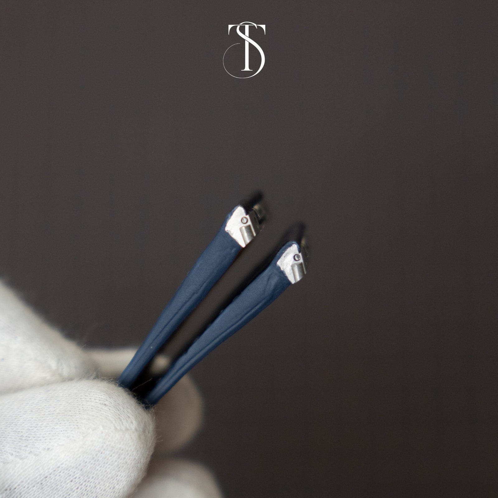 Navy Blue Alligator Strap for Santos - Image 4
