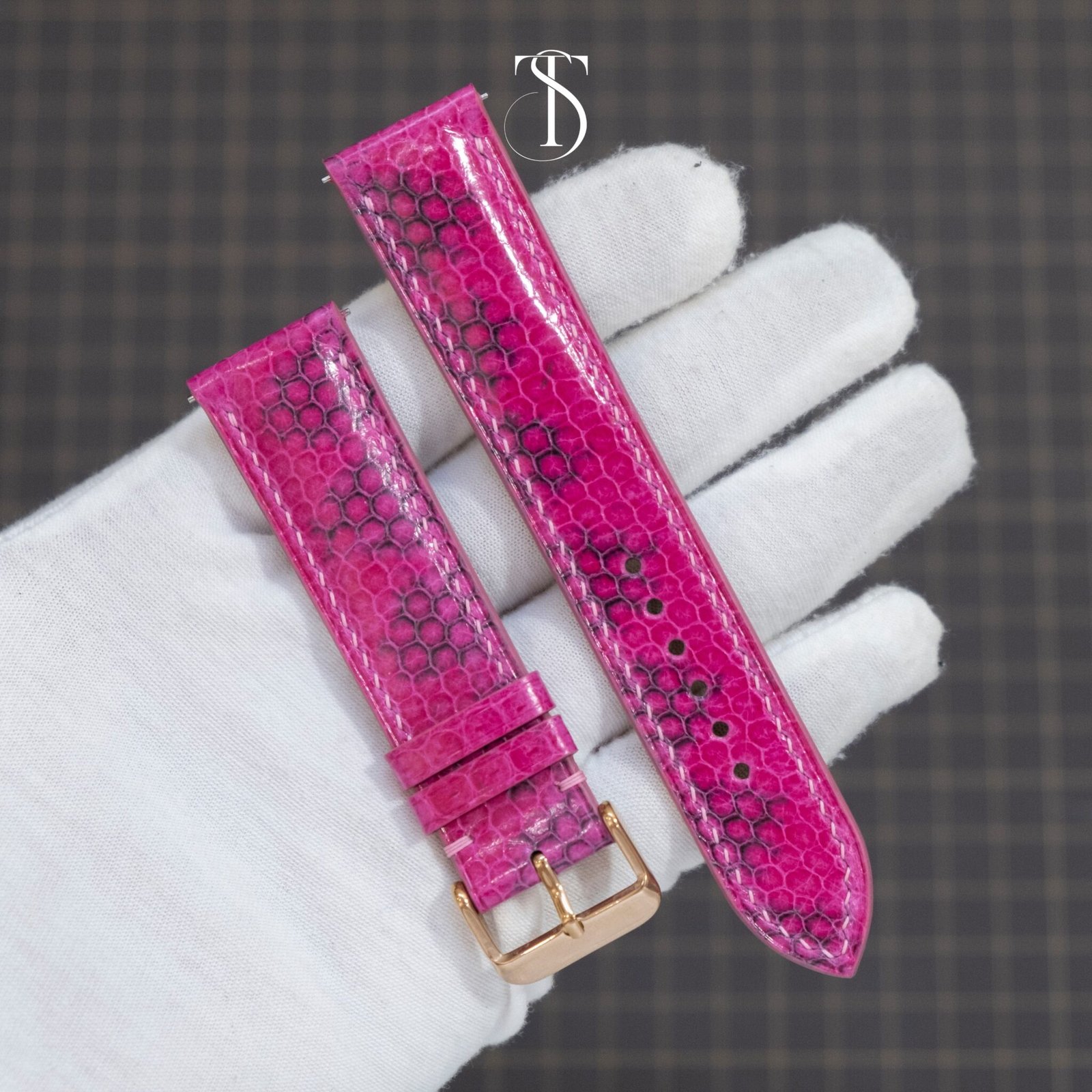 Pink Sea Snake Watch Strap