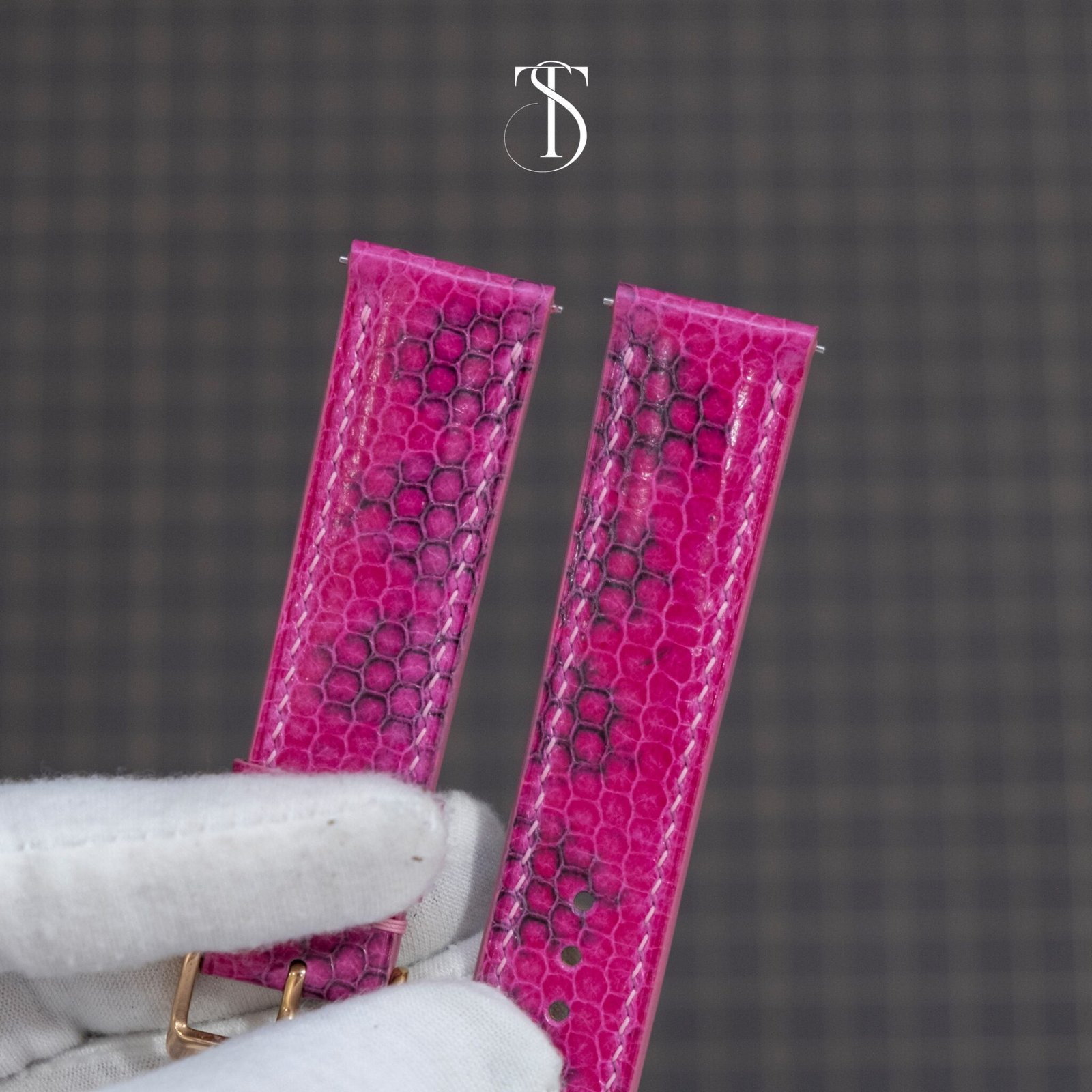 Pink Sea Snake Watch Strap 4