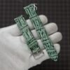 Pistachio Nubuck Alligator Strap (2)