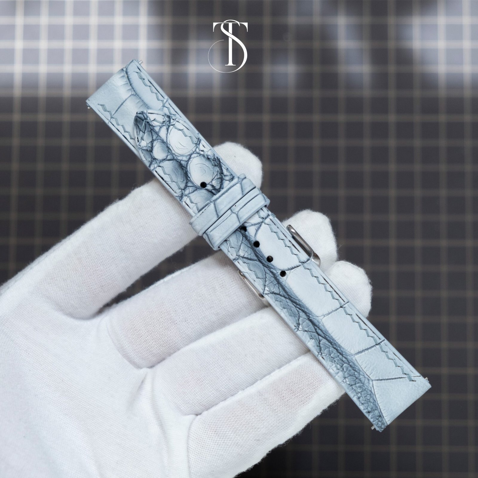 White Frost Alligator Strap Special Effect 2